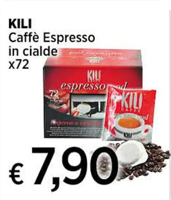 Coop KILI Caffè Espresso in cialde x72 offerta