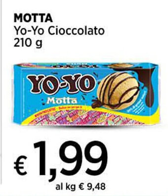 Coop MOTTA Yo-Yo Cioccolato 210 g offerta