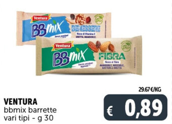 Deco Supermercati VENTURA bbmix barrette vari tipi - g 30 offerta