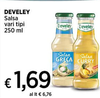 Coop DEVELEY Salsa vari tipi 250 ml offerta
