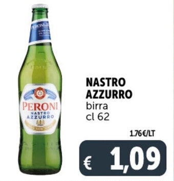 Deco Supermercati NASTRO AZZURRO birra cl 62 offerta