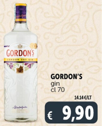 Deco Supermercati GORDON'S gin cl 70 offerta
