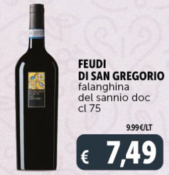 FEUDI DI SAN GREGORIO falanghina del sannio doc cl 75