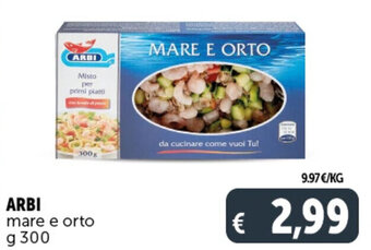 Deco Supermercati ARBI mare e orto g 300 offerta