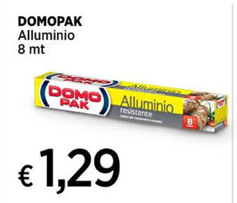 Coop DOMOPAK Alluminio 8 mt offerta