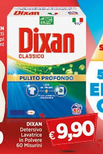 Coop DIXAN Detersivo Lavatrice in Polvere 60 Misurini offerta