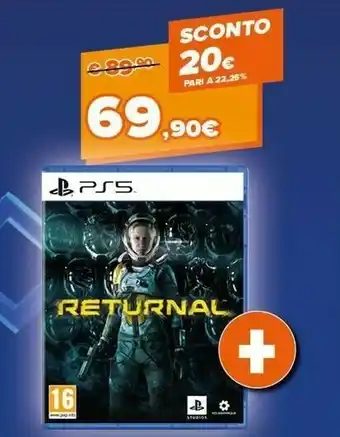 Expert Sony Returnal Basic Inglese PlayStation 5 offerta