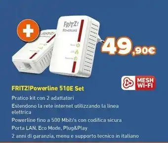 Expert Fritz Powerline 510E Set offerta