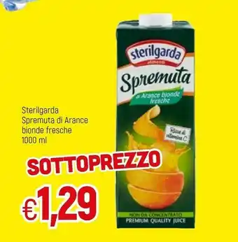 Famila Sterilgarda Spremuta Di Arance Bionde Fresche offerta