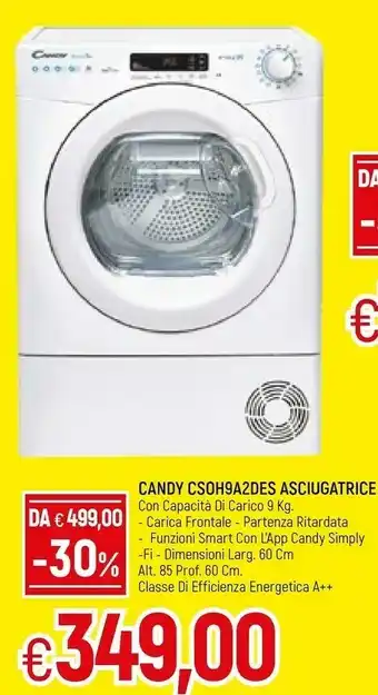 Famila Candy Lavatrice offerta