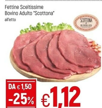 Famila Fettine Sceltissime Bovino Adulto offerta