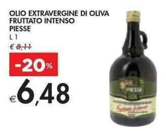 Bennet OLIO EXTRAVERGINE DI OLIVA FRUTTATO INTENSO PIESSE L 1 offerta