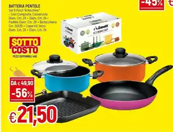 Famila Batteria Pentole offerta