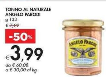 TONNO AL NATURALE ANGELO PARODI g.133