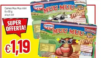 Famila Cameo Muu Muu Mini Latte E Nocciola 300 G(ml) offerta