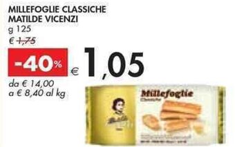 Bennet MILLEFOGLIE CLASSICHE MATILDE VICENZI g 125 offerta