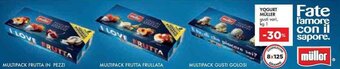 Bennet YOGURT MÜLLER gusti vari, kg 1 offerta
