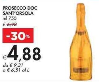 PROSECCO DOC SANT'ORSOLA ml 750