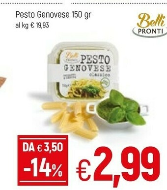 Famila Belli pronti Pesto Genovese offerta
