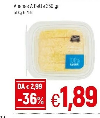 Famila Ananas A Fette offerta