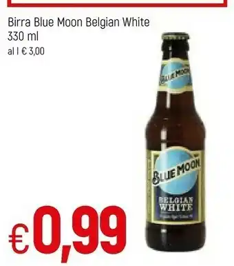 Famila Belgian White Birra Blue Moon offerta