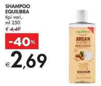 Bennet SHAMPOO EQUILIBRA tipi vari, ml 250 offerta