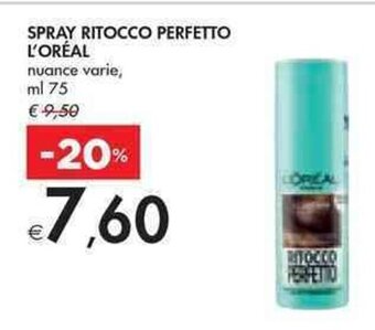 Bennet SPRAY RITOCCO PERFETTO L'ORÉAL ml 75 offerta