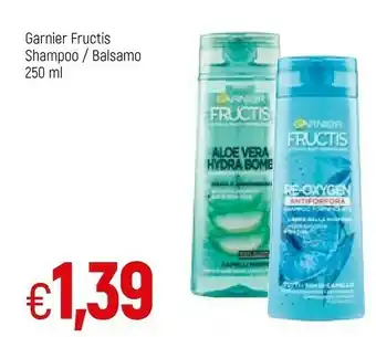 Famila Garnier Fructis 3600541966062 Shampoo Per Capelli Donna 250 Ml offerta