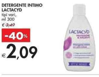 DETERGENTE INTIMO LACTACYD tipi vari, ml 300