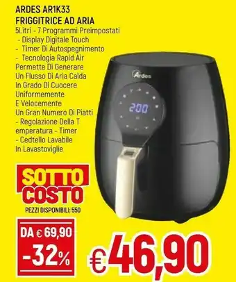 Famila Ardes Ar1k33 Frigritrice Ad Aria offerta