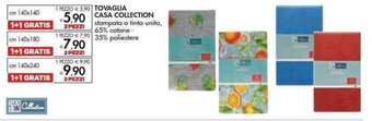 Bennet TOVAGLIA CASA COLLECTION cm 140 x 140 offerta