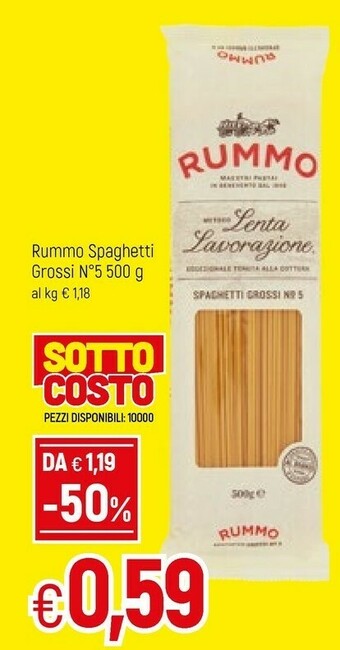 Famila Rummo Spaghetti N.3 500 G(ml) offerta