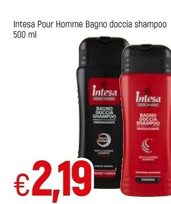 Famila Intesa Pour Homme Bagno Doccia Shampoo offerta