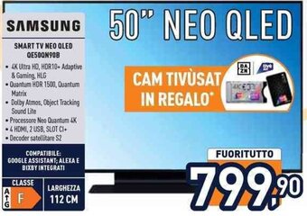Unieuro SAMSUNG SMART TV NEO QLED QE500N90B offerta