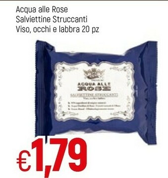Famila Acqua Alle Rose Salviettine Struccanti Viso offerta