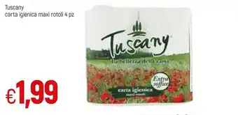 Famila Tuscany Carta Igienica Maxi Rotoli offerta