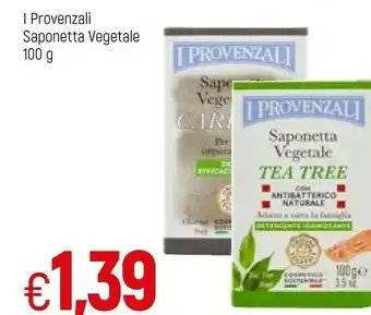 Famila I Provenzali Saponetta Vegetale offerta