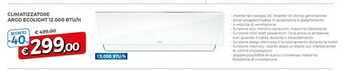 Climatizzatore Argo Ecolight