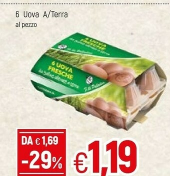 Famila 6 Uova A/Terra offerta
