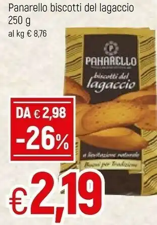 Famila Panarello Biscotti Del Lagaccio 250 G(ml) offerta