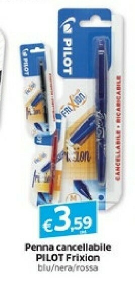 Famila Pilot Penna Cancellabile Frixion Blu offerta
