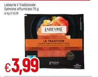Famila Labeyrie Salmone affumicato offerta
