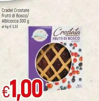 Famila Cradel La Crostata Casalinga Frutti Di Bosco 300 G(ml) offerta