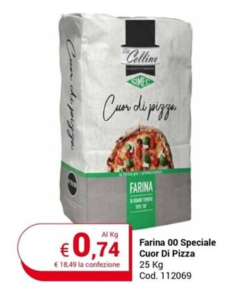 Centro Cash Farina 00 Speciale Cuor Di Pizza 25 kg offerta