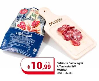 Centro Cash Salsiccia Sarda Irgoli Affumicata S/V MURRU offerta
