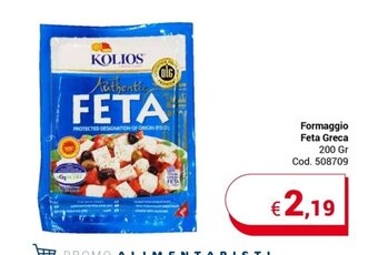 Centro Cash Formaggio Feta Greca 200 Gr offerta