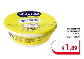Centro Cash Mascarpone 3A ARBOREA 250 Gr offerta