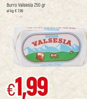 Famila Burro Valsesia 250g offerta