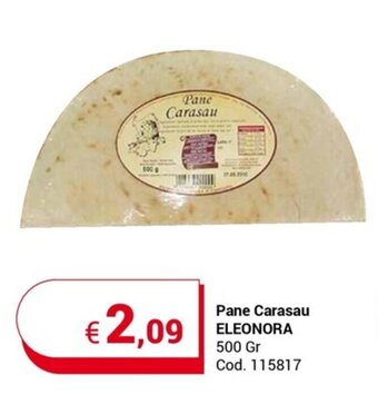 Centro Cash Pane Carasau ELEONORA 500 Gr offerta