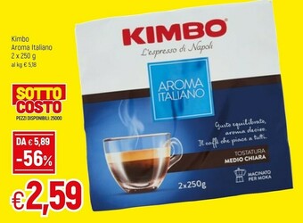 Famila Kimbo Caffè offerta